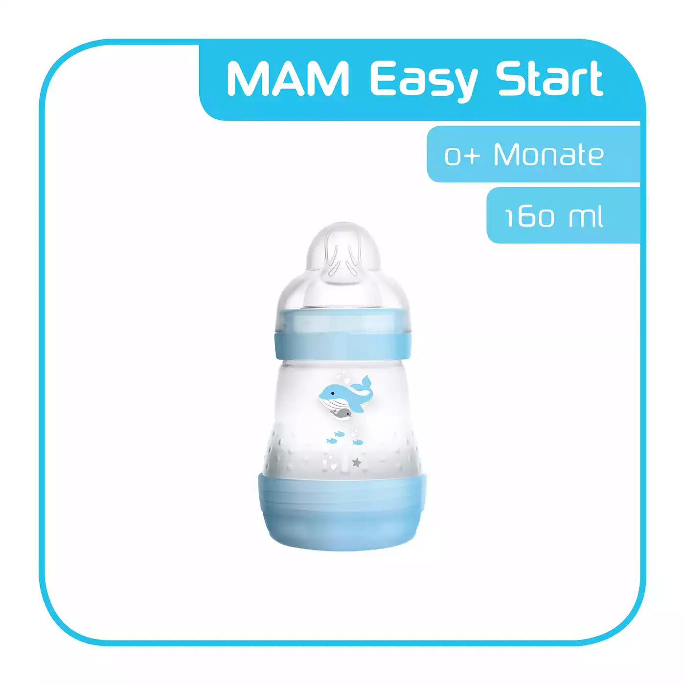 Anti-Colic-Flasche 160 ml MAM Blau 2000543368207 3