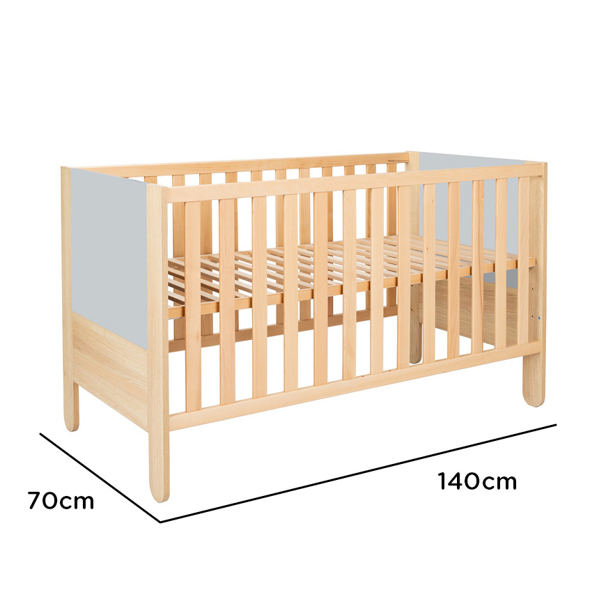 Gitterbetten, LITTLE ONE, Grau – Produktansicht