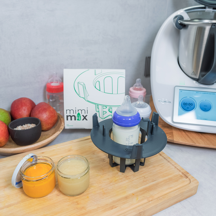 Wundermix Mimimix Chauffe-Biberon Pour Thermomix TM6 TM5 - Réchauffage Doux Bouillie Et Lait Bébé