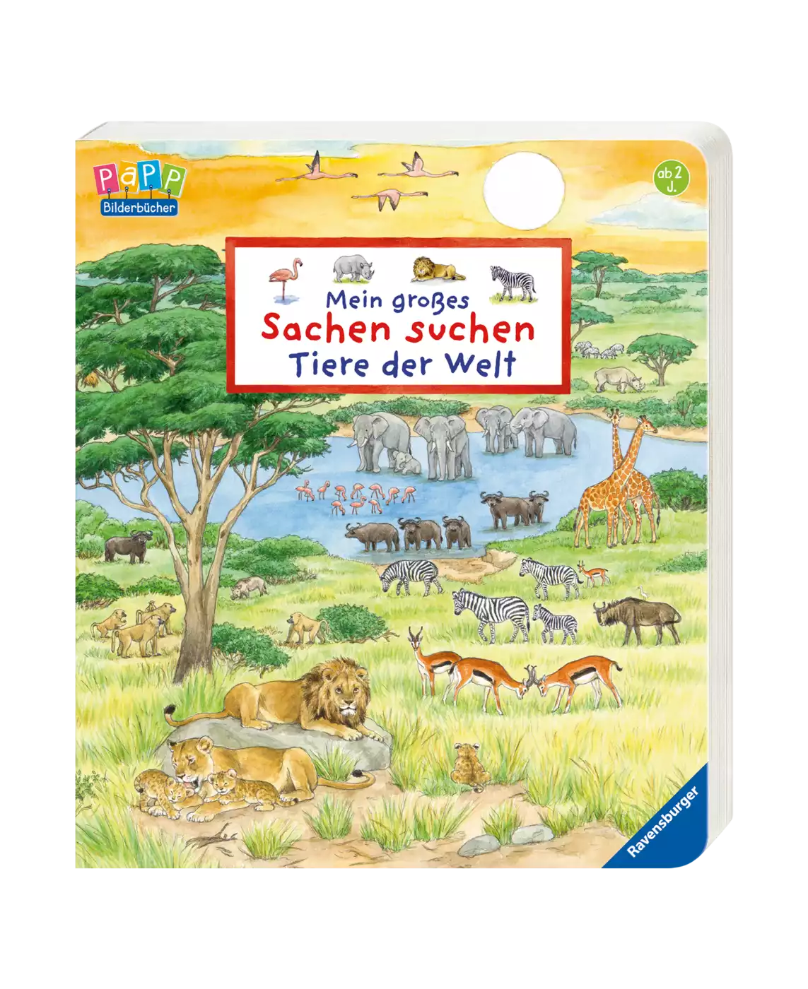Mein großes Sachen suchen: Tiere der Welt Ravensburger 2000571960305 3