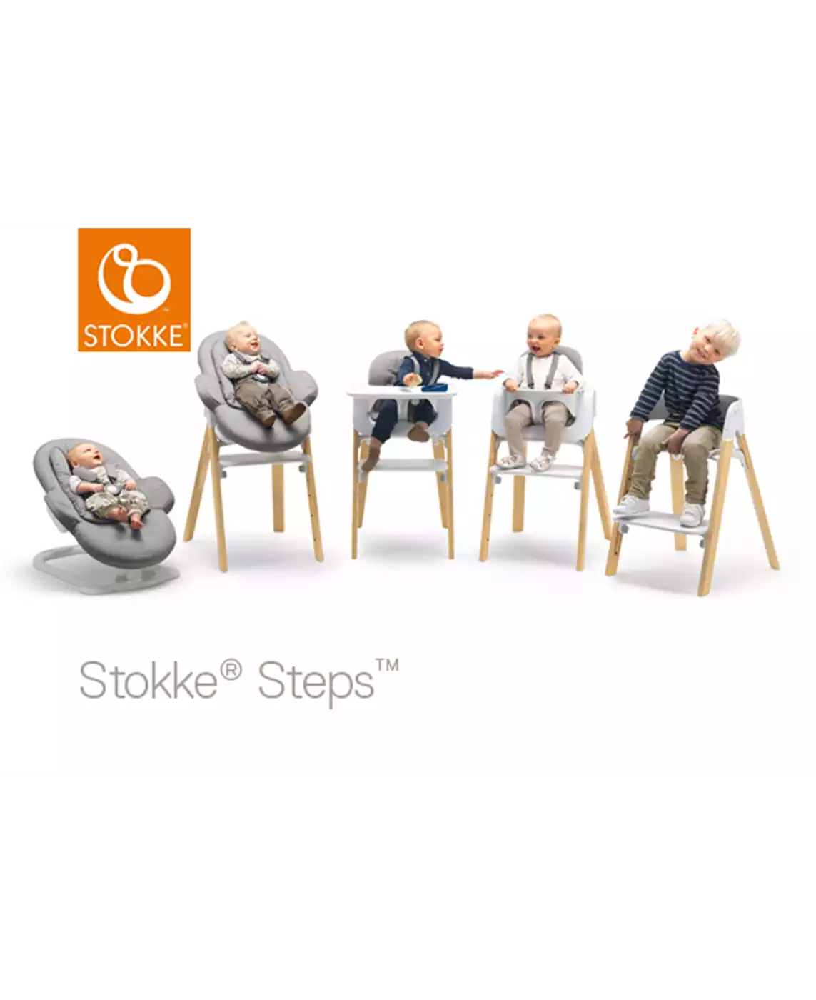 Stokke® Steps™ Wippe Grey Clouds STOKKE Grau 2000570098603 7