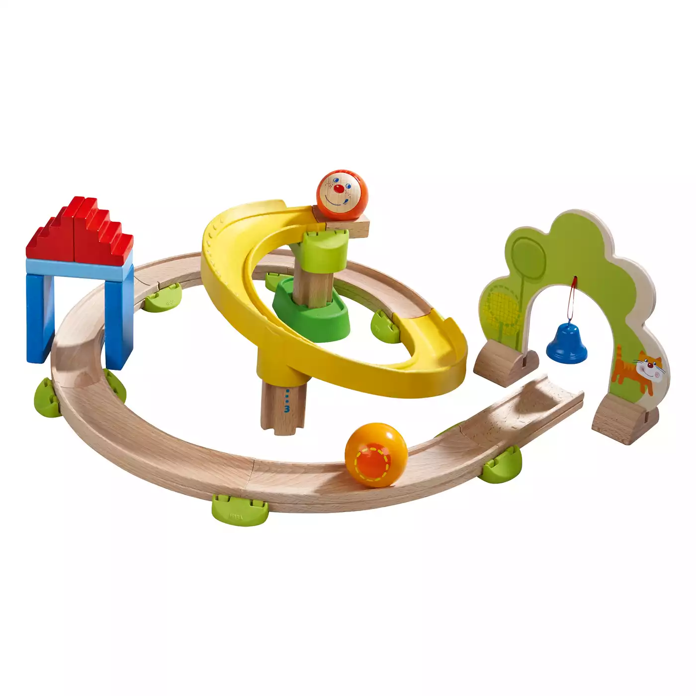 Kugelbahn Kullerbü - Kringelbahn HABA Mehrfarbig 2000566147803 3
