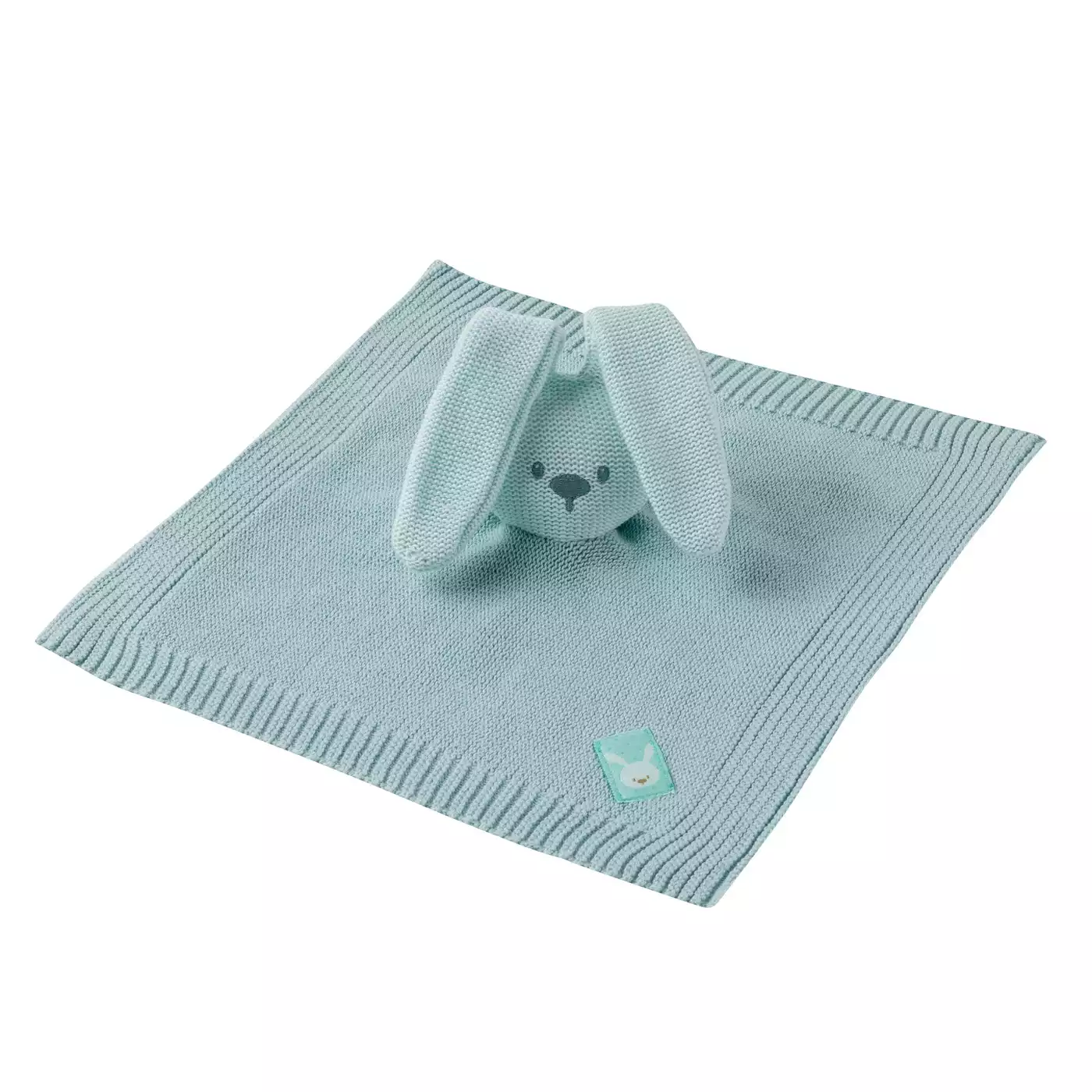 Mini-Kuscheltuch Hase Nattou Mint 2000578872120 4