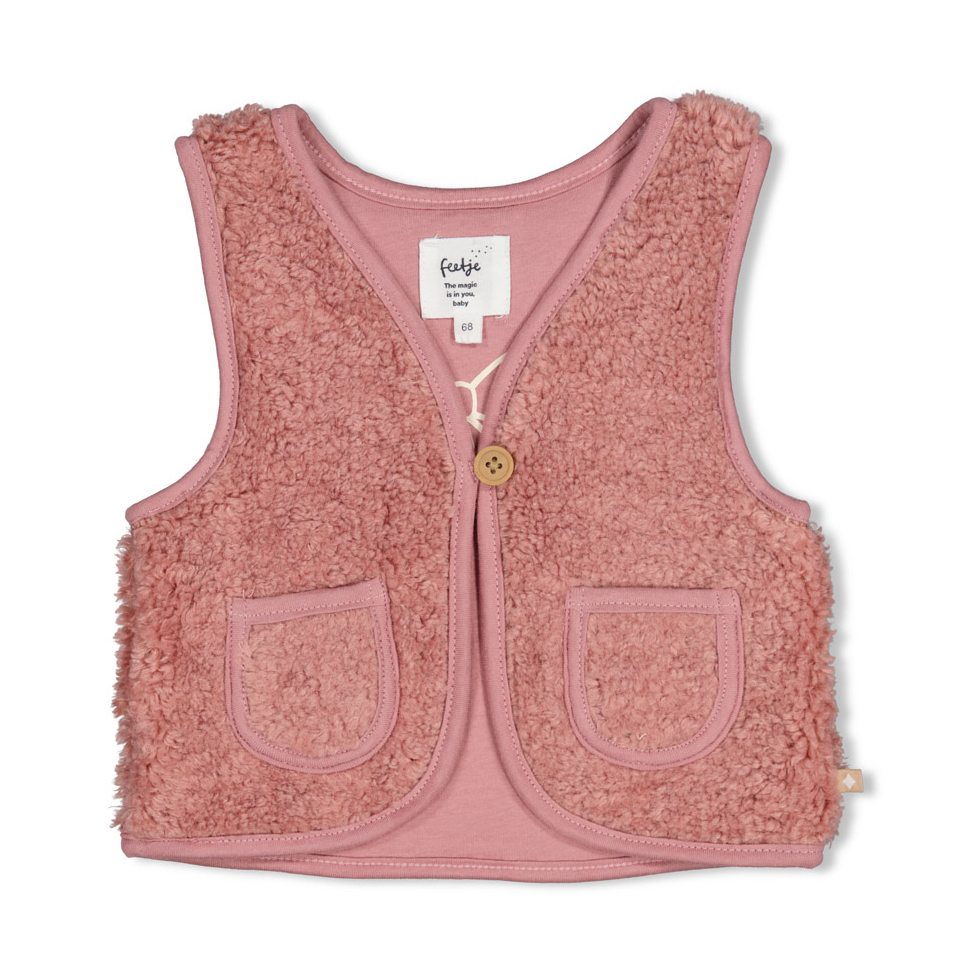 Westen, FEETJE, Pink – Besonderheit: aus weichem Teddyfleece

