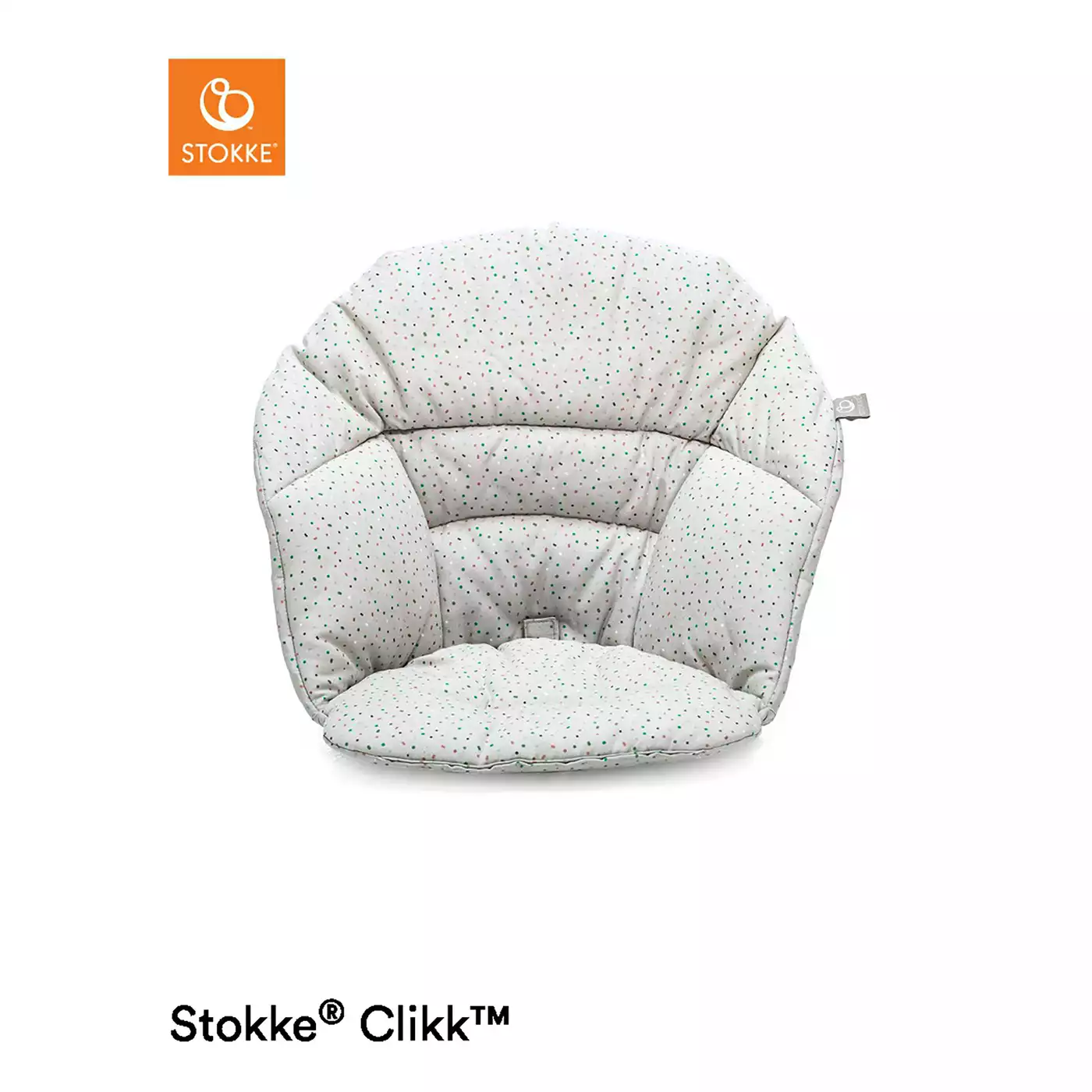 Clikk™ Kissen Grey Sprinkles STOKKE Grau 2000577668601 3