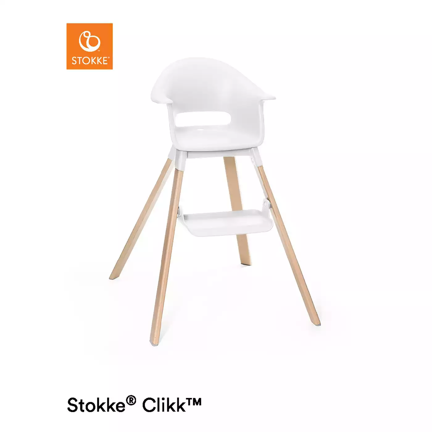 Clikk™ Hochstuhl White STOKKE Weiß 2000577668403 6