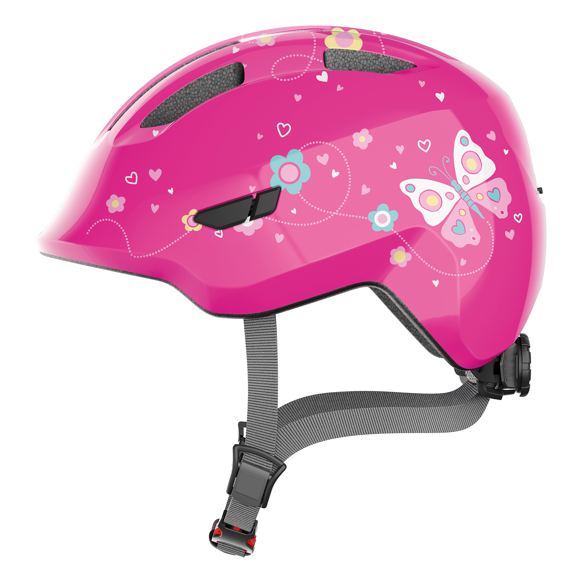 Bestrating Triatleet Dekbed ABUS Smiley 3.0 Pink Butterfly S | Pink - BabyOne