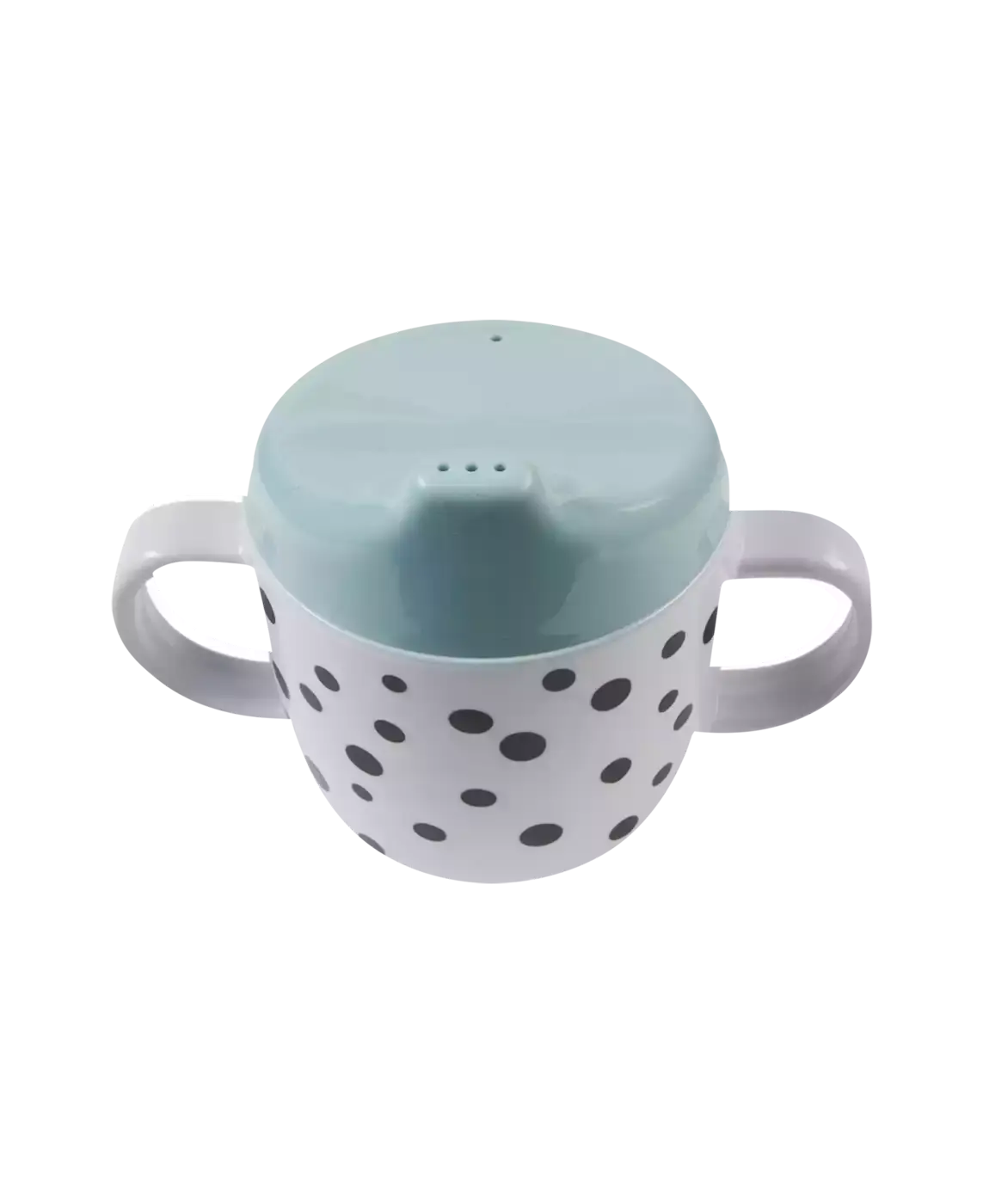 Schnabeltasse Happy dots blue done by deer Blau 2000572797801 3