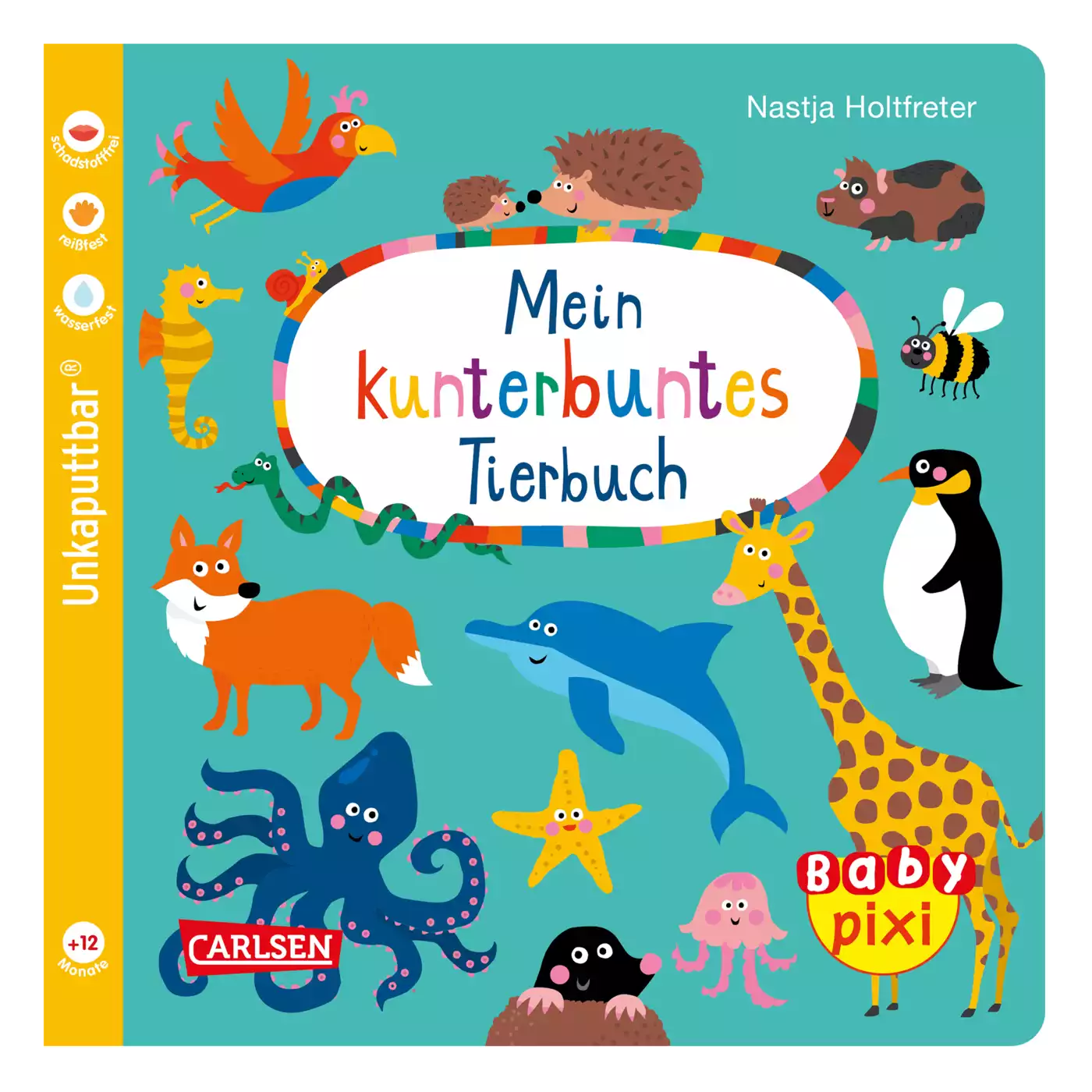 Baby Pixi - Mein kunterbuntes Tierbuch CARLSEN 2000574201955 1