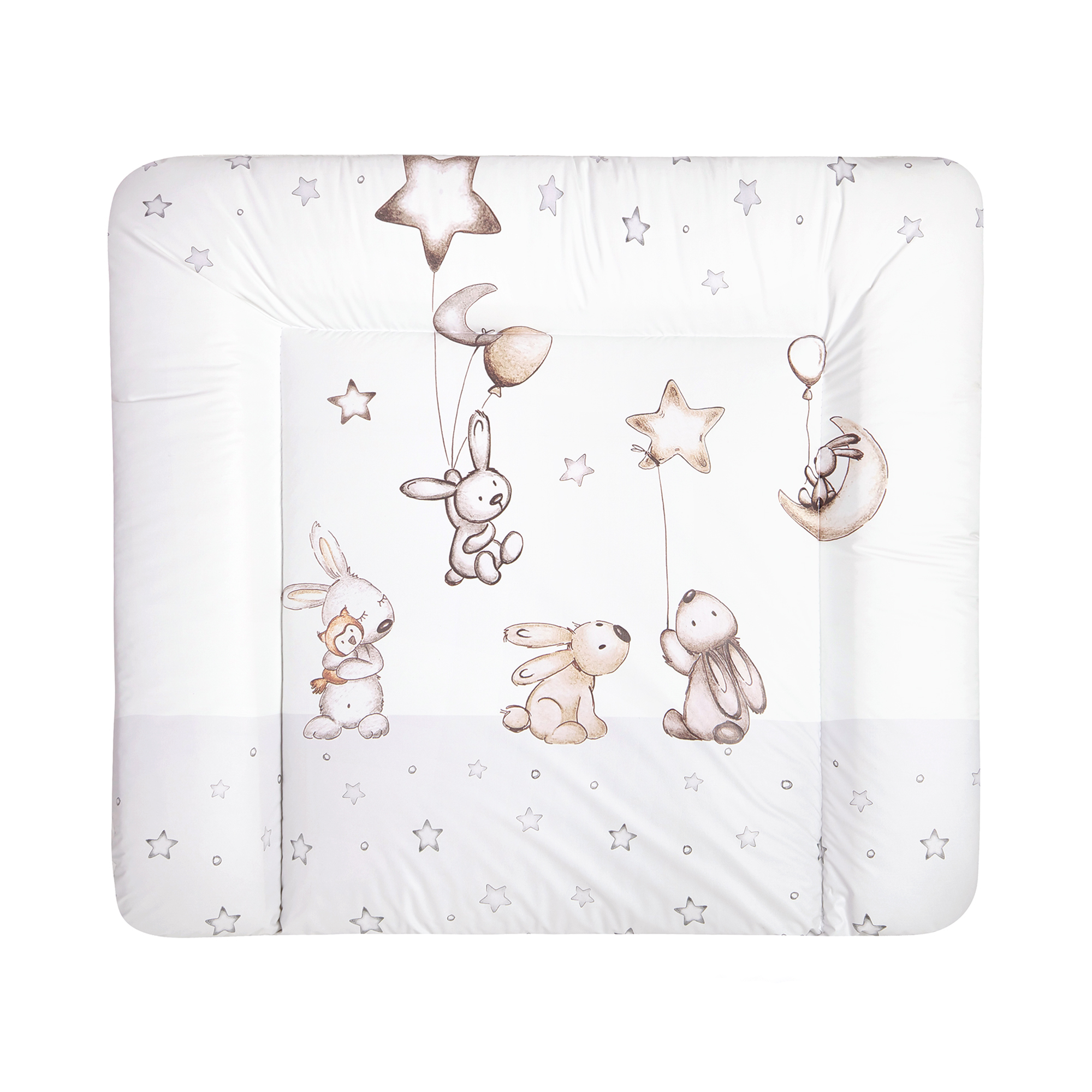 Julius Zöllner Softy Daylight Matelas à Langer 65x75 Cm – Doux Et Sécurisé – Certifié Oeko-Tex – Fabriqué En Allemagne