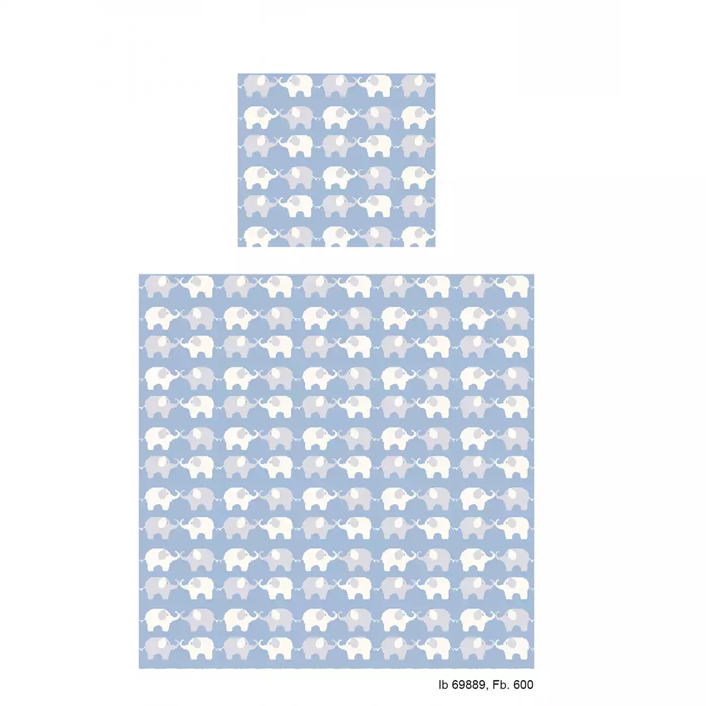 Renforce-Babybettwäsche Elefanten B.O. TraumZeit 2000575870709 3