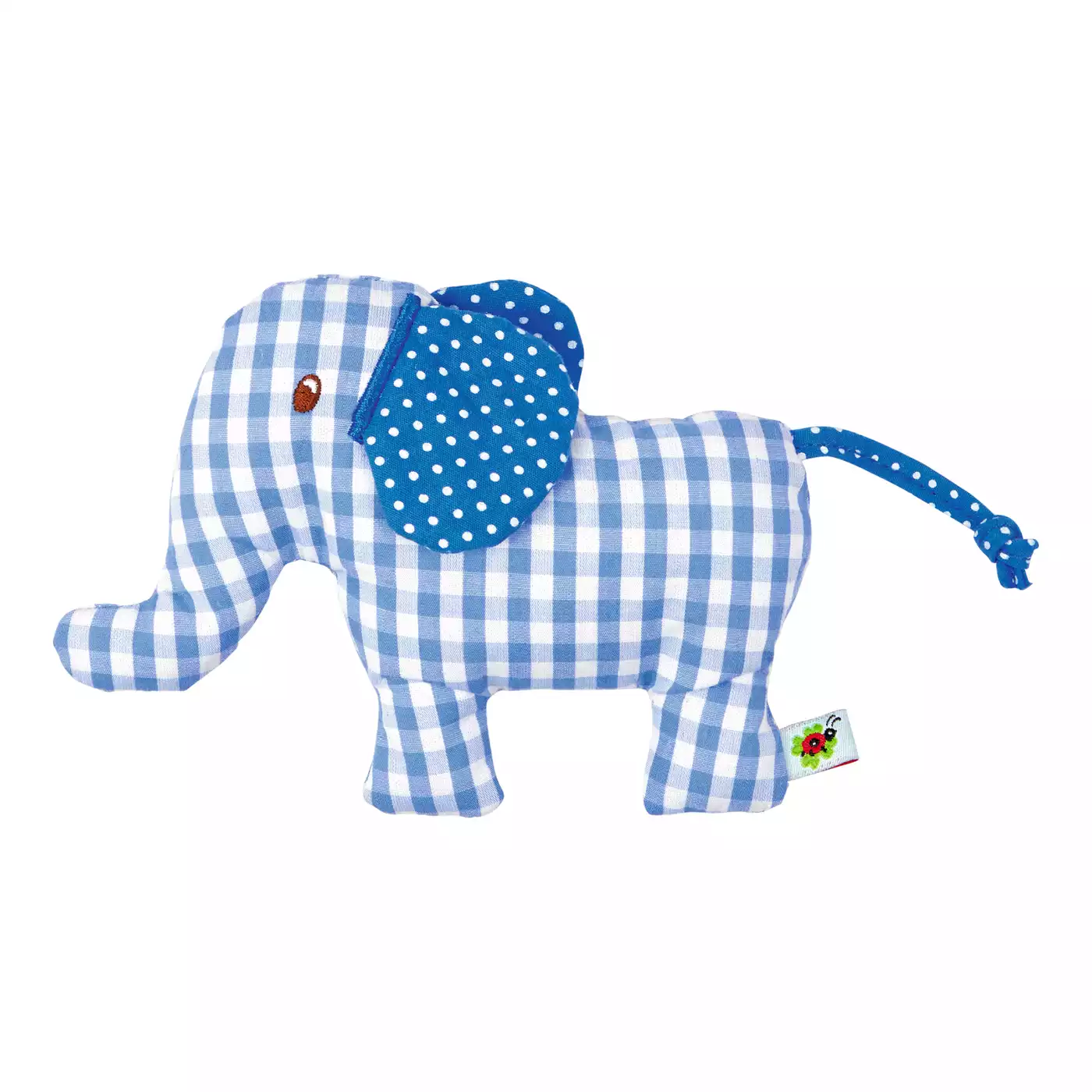 Rassel Elefant BabyGlück DIE SPIEGELBURG Blau 2000574535708 1