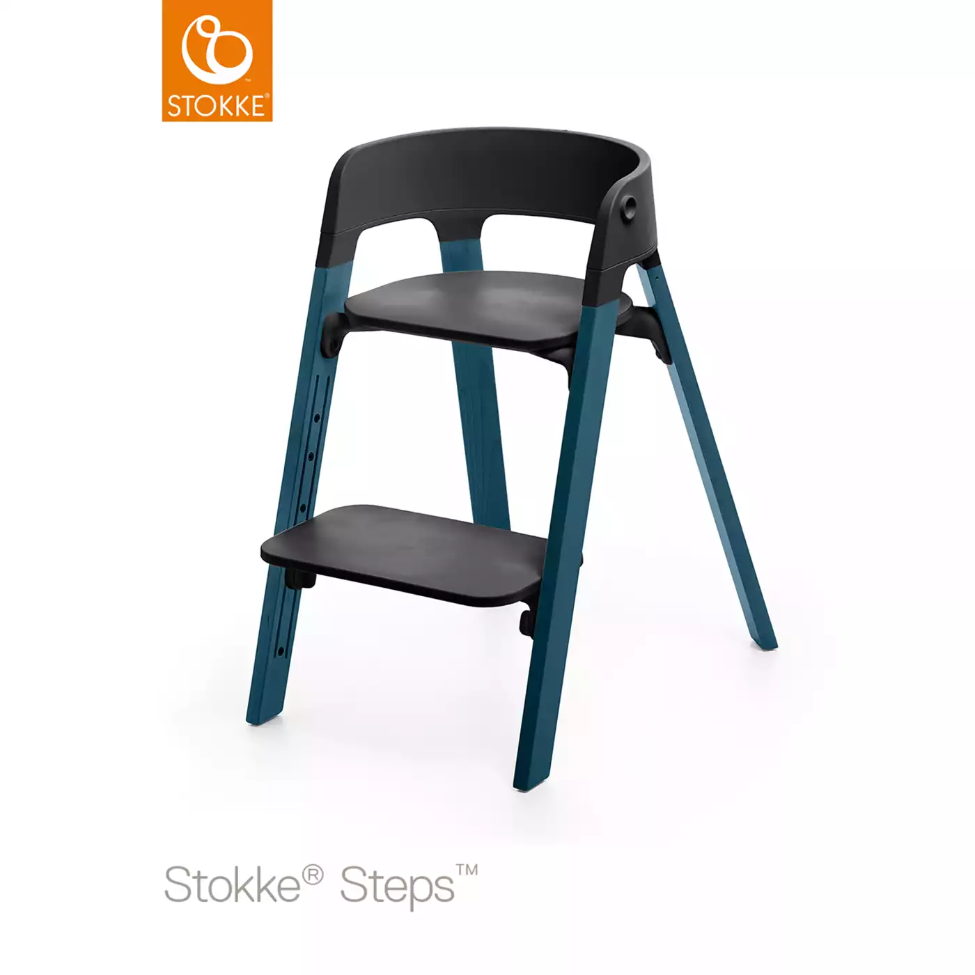 Stokke® Steps™ Stuhlbeine Buche midnight blue STOKKE Braun 2000574062501 5