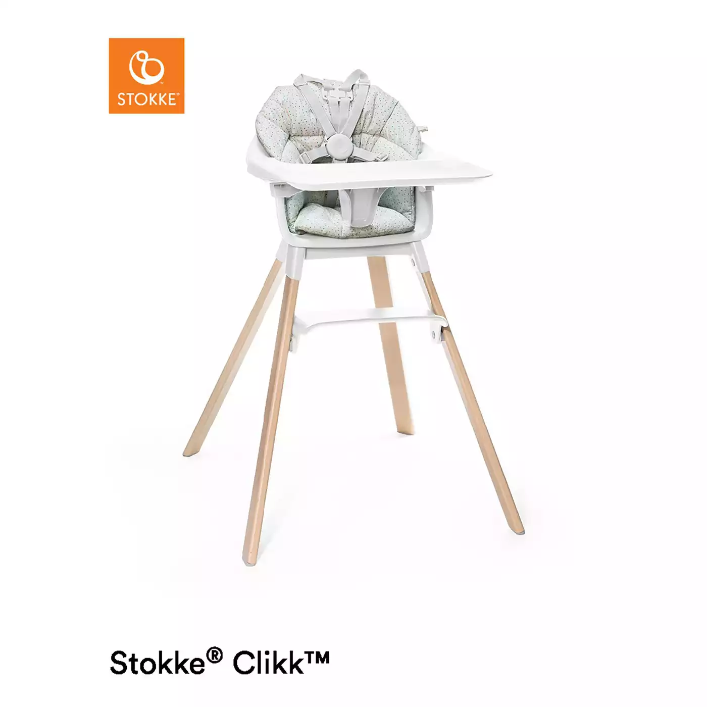Clikk™ Kissen Grey Sprinkles STOKKE Grau 2000577668601 7
