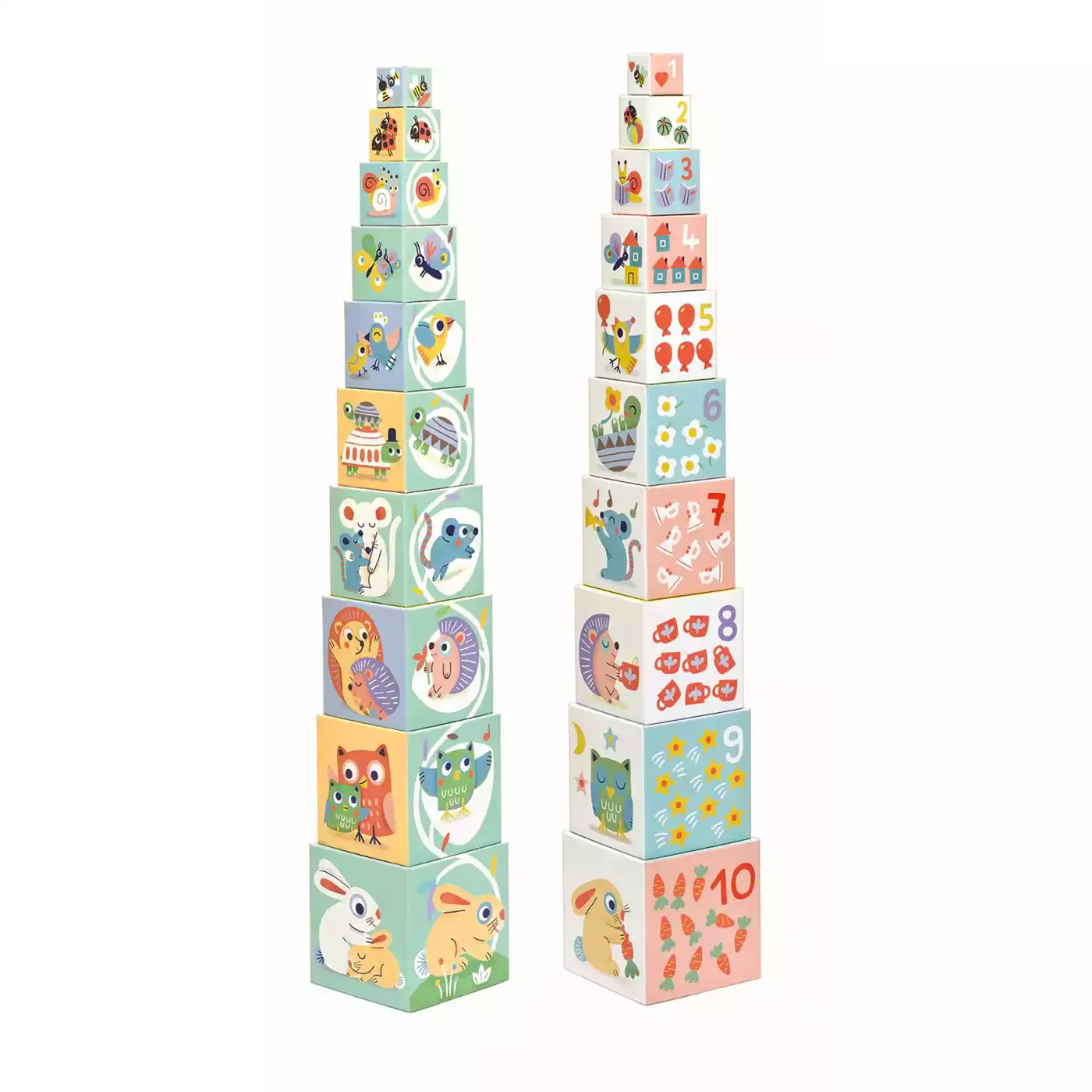Stapelturm BabyBloki DJECO 2000577195701 3