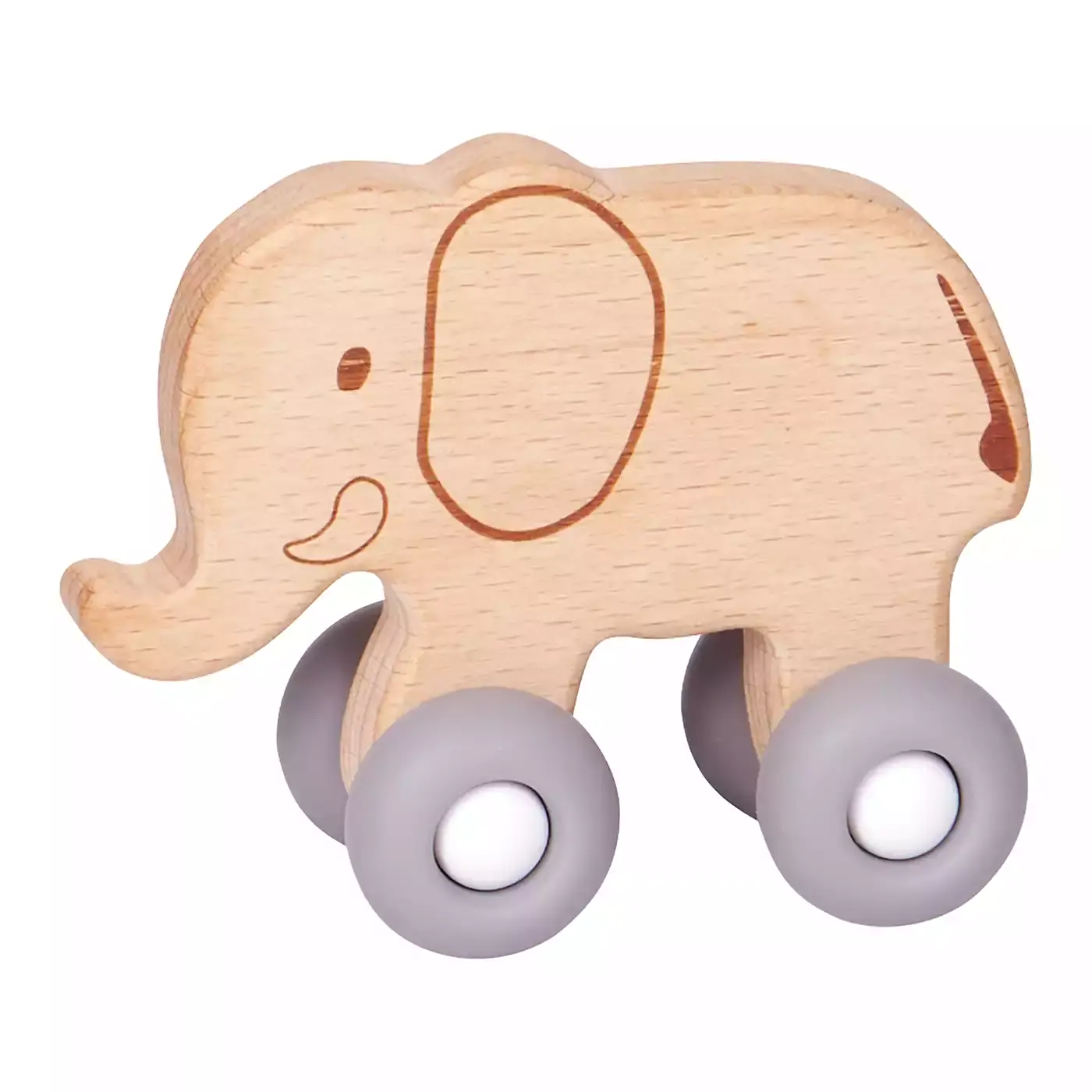 Schiebe-Elefant aus Holz BabyGlück DIE SPIEGELBURG 2000576369004 3