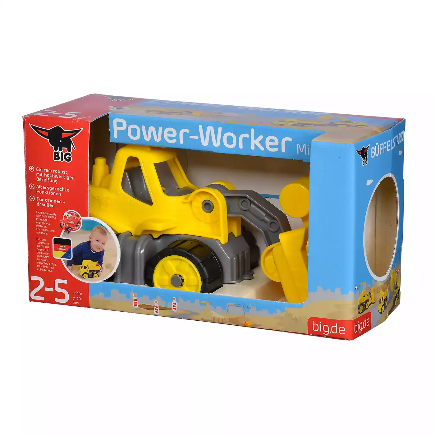 Power-Worker Mini Radlader BIG 2000566311204 7
