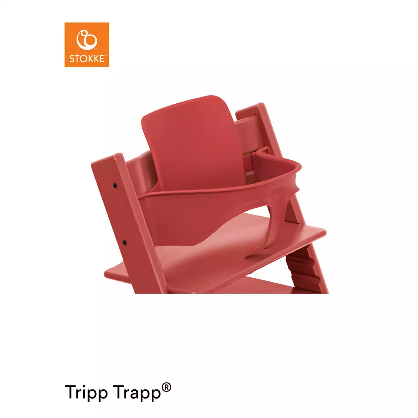 Tripp Trapp® Baby Set Warm Red STOKKE Rot 2000578900502 3