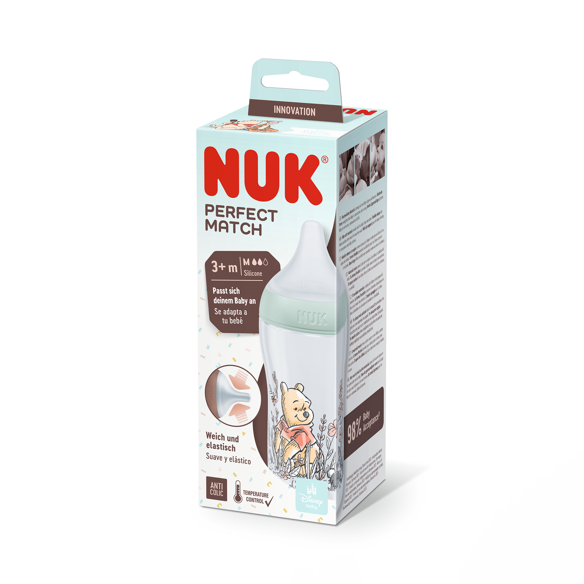 NUK Disney "Winnie" Perfect Match Set &am Produktbild-Vorschau 4