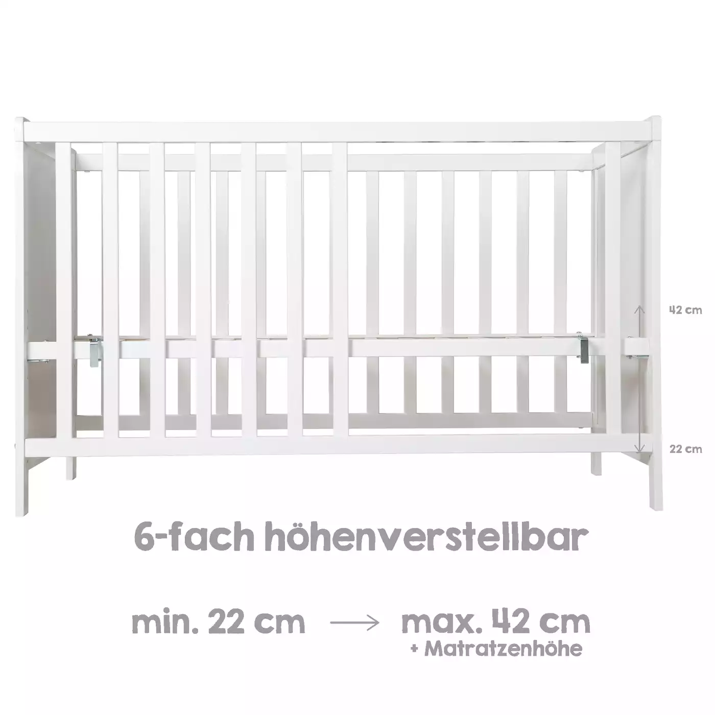 Kinderbett Hamburg Weiß roba Weiß 2000578862404 8
