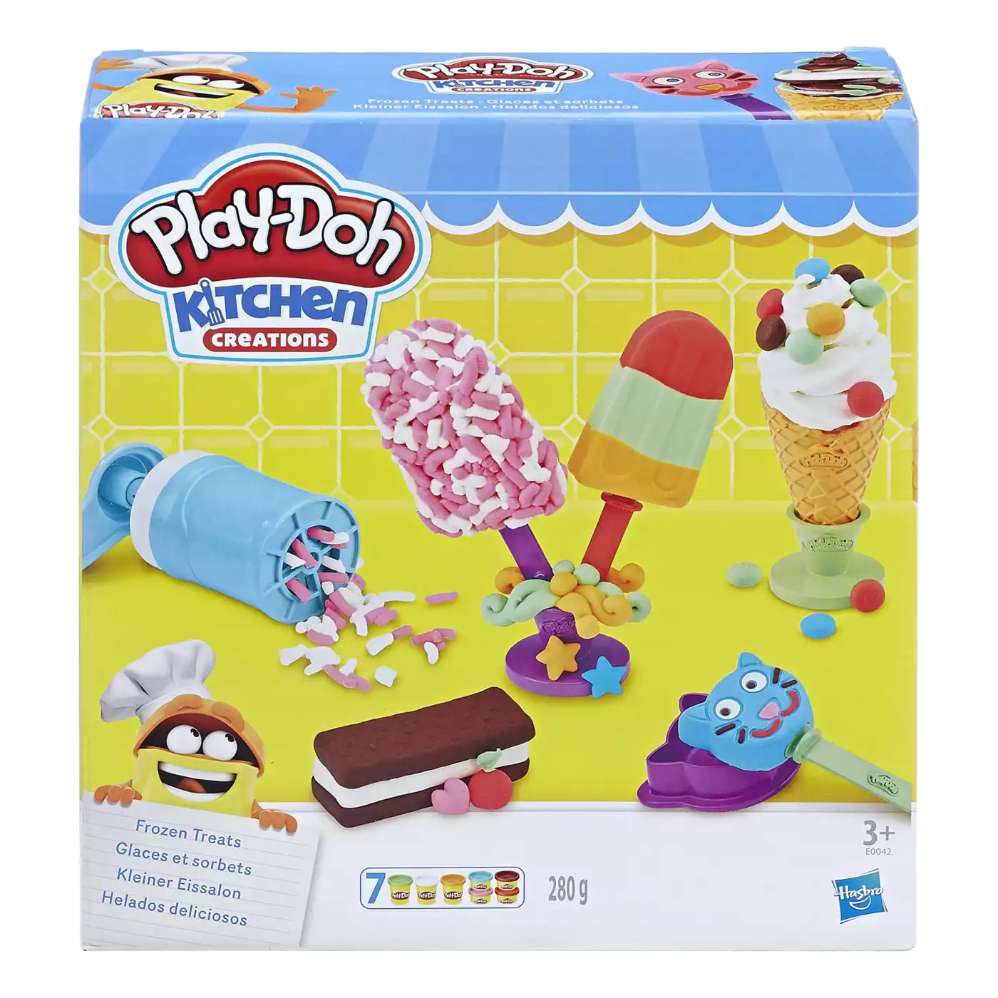 Kleiner Eissalon Play-Doh 2000572653800 5