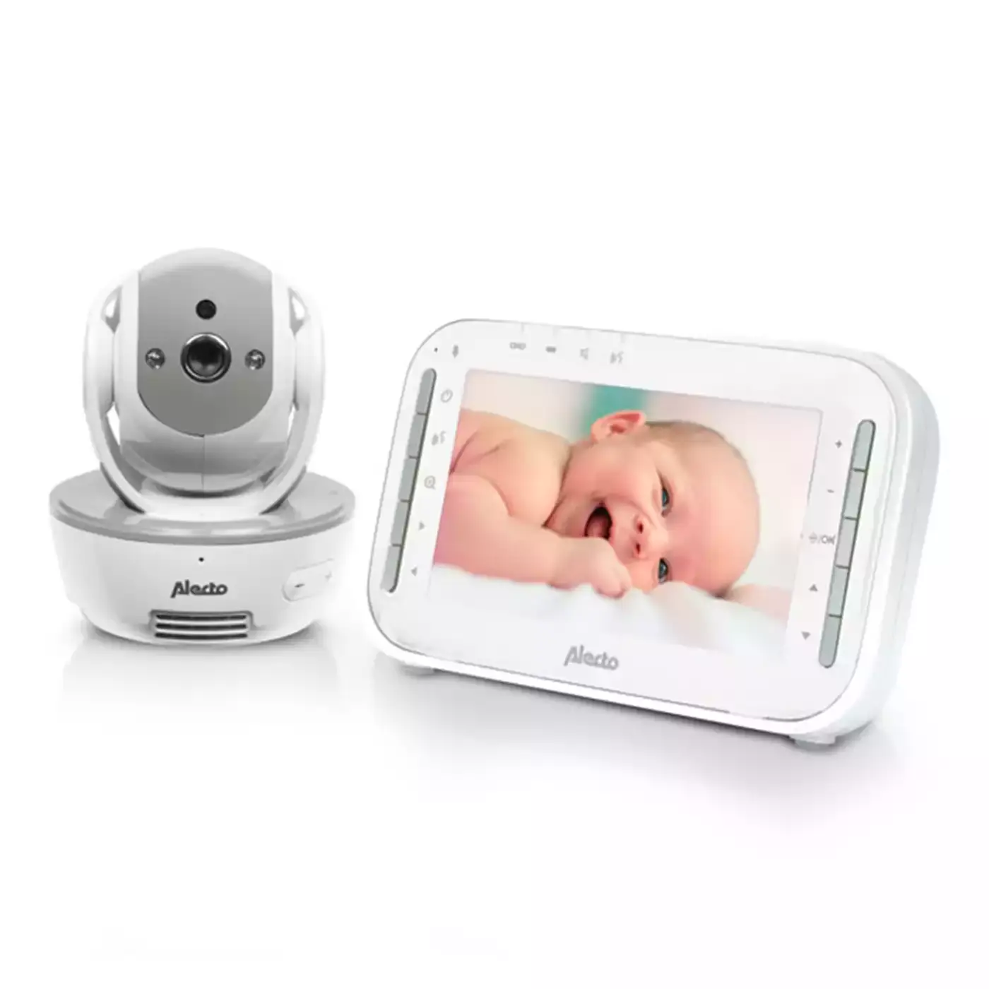 Video Babyphone DVM-200 GS Alecto Weiß 2000579425103 1