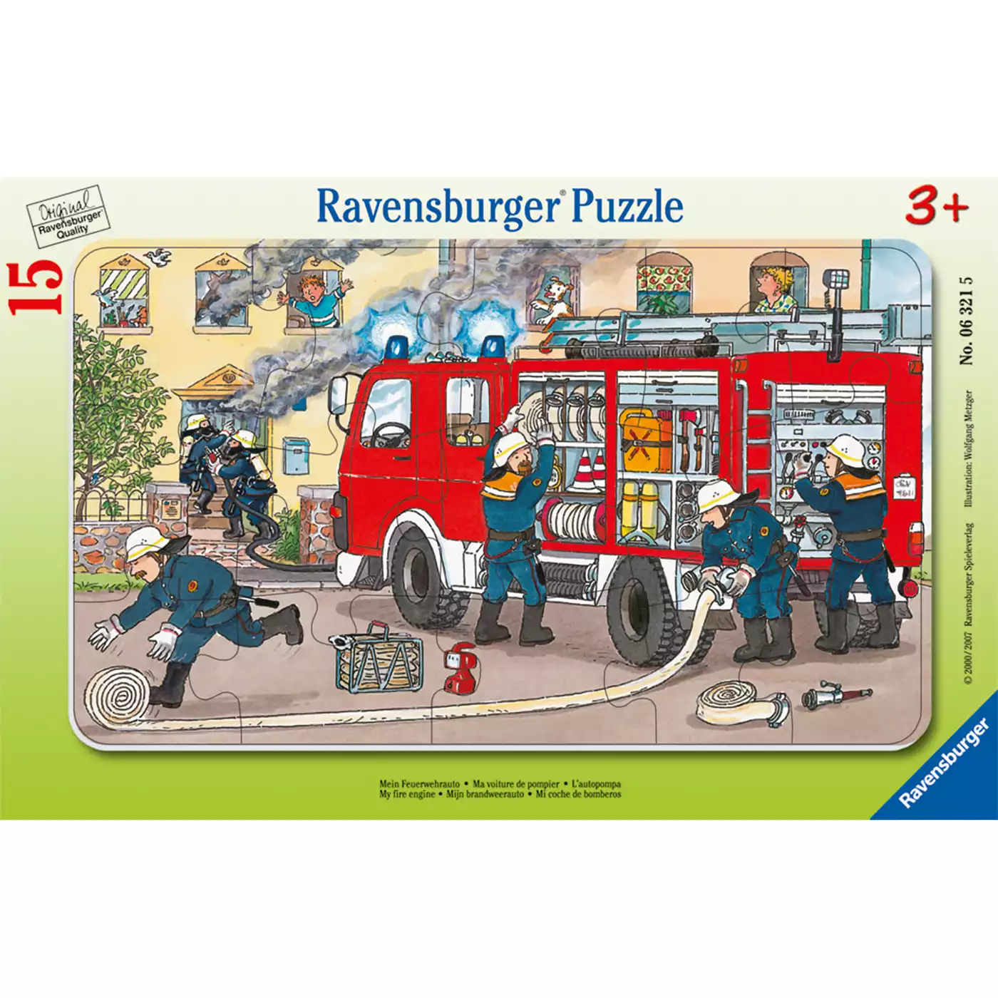 Kinderpuzzle Mein Feuerwehrauto Ravensburger 2000505693316 3