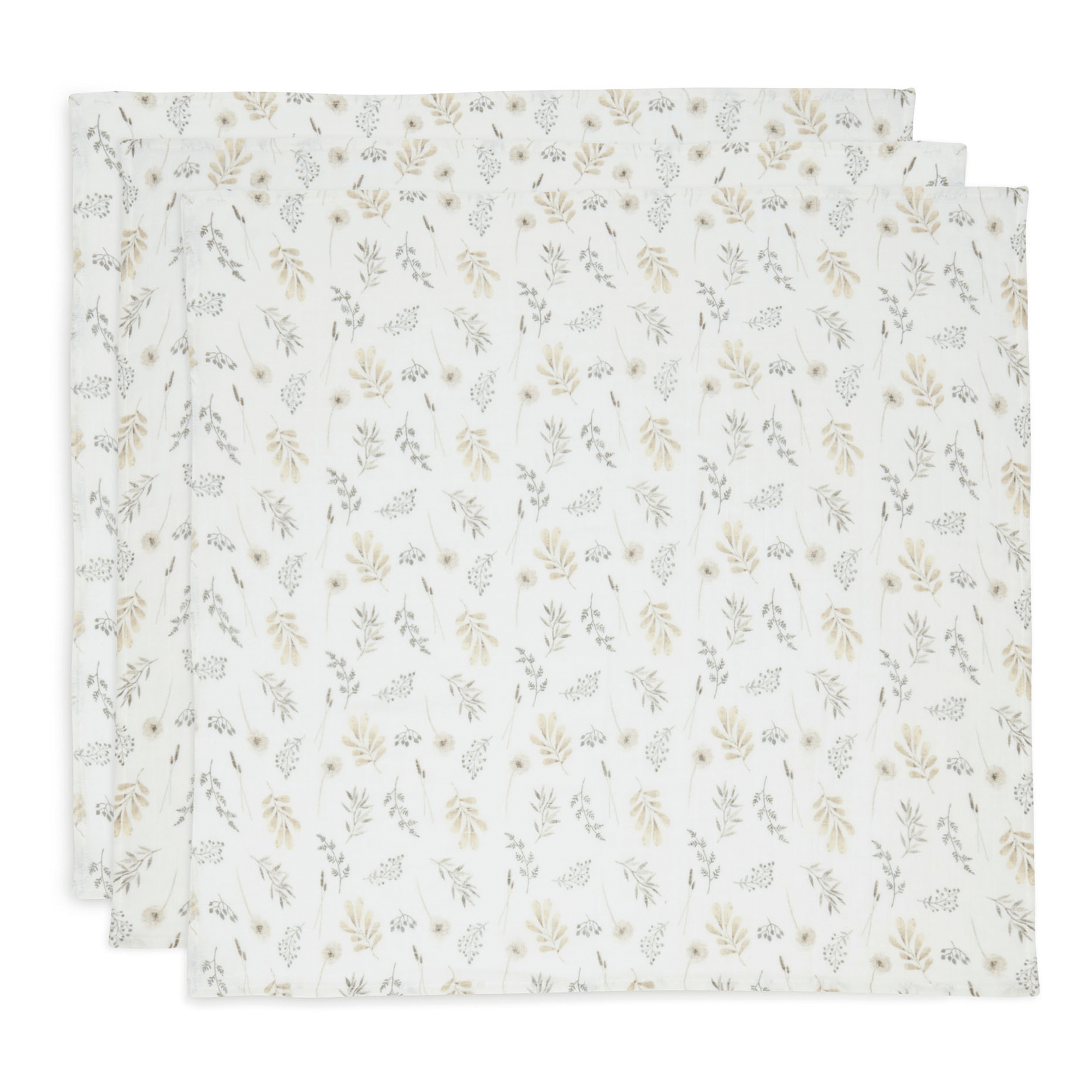 Mulltücher Wildflowers jollein Weiß 2000583241508 1
