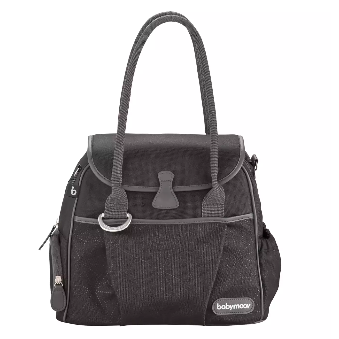 Wickeltasche Style Bag Dotwork babymoov Schwarz 2000570093004 5