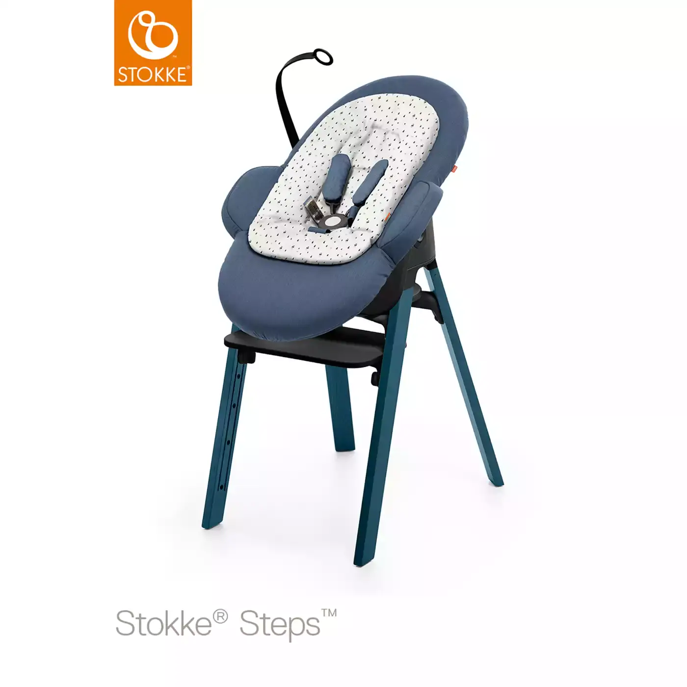 Stokke® Steps™ Stuhlbeine Buche midnight blue STOKKE Braun 2000574062501 6