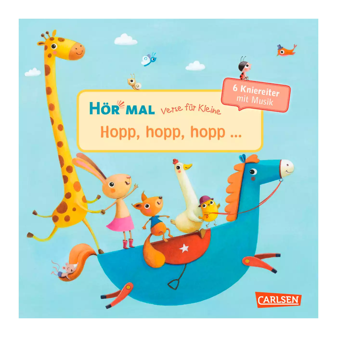 Hör mal Verse für kleine Hopp Hopp Hopp CARLSEN 2000572061001 3