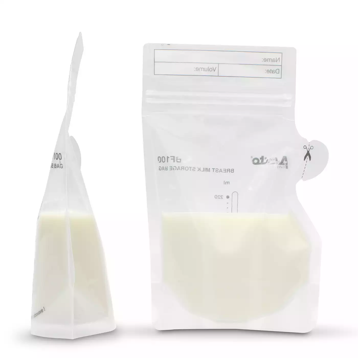 Aufbewahrungsbeutel für Muttermilch Alecto 2000582045404 5