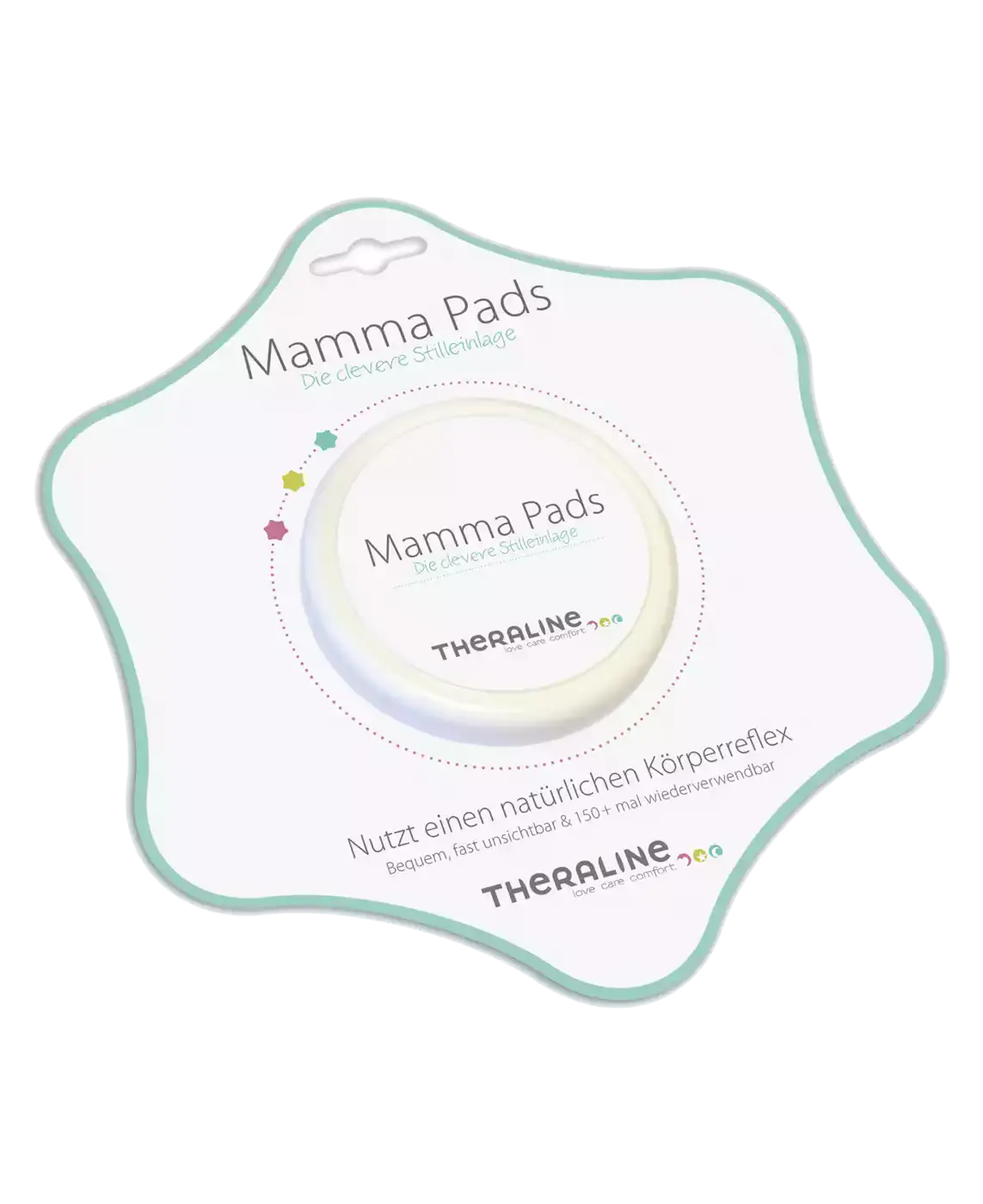 Mamma Pads - Silikonstilleinlage THERALINE Transparent Weiß 2000537335505 3
