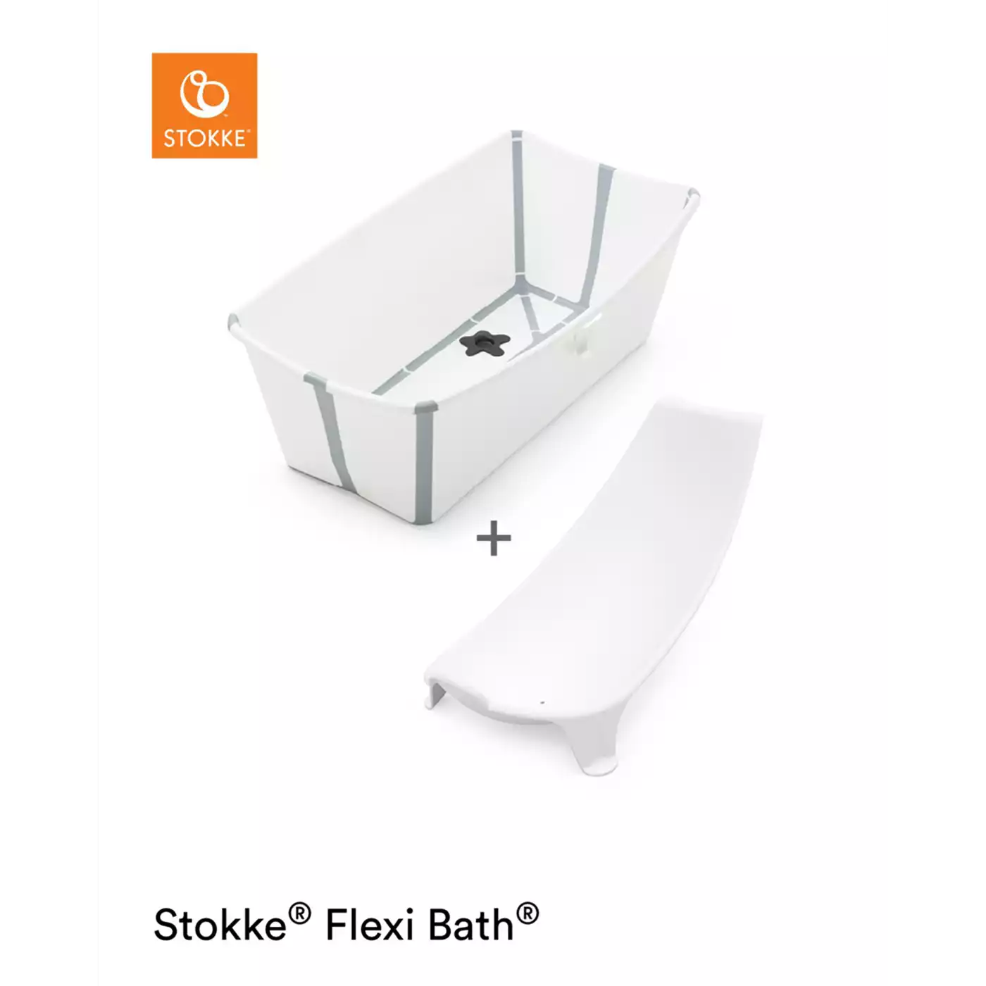 Flexi Bath® Bundle inkl. Newborn Support White STOKKE Weiß 2000576662600 3